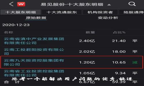 思考一个能解决用户问题的优秀，放进