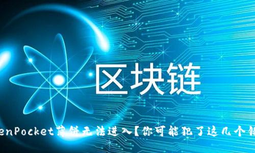TokenPocket薄饼无法进入？你可能犯了这几个错误！